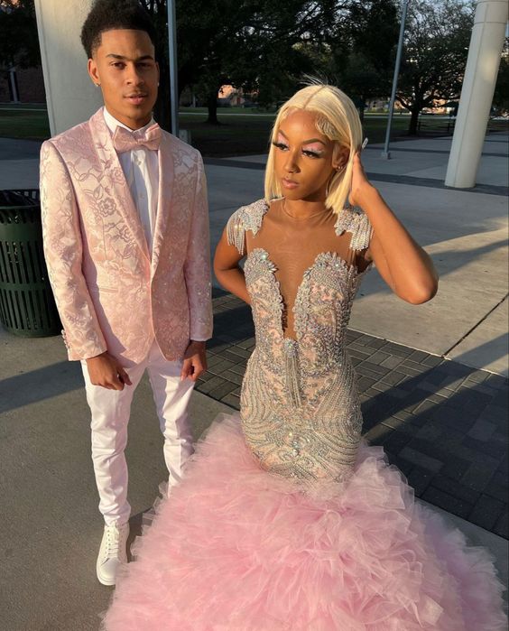 Stunning and Elegant Princess Party Wear Gown Pink Prom Dresses fg1134