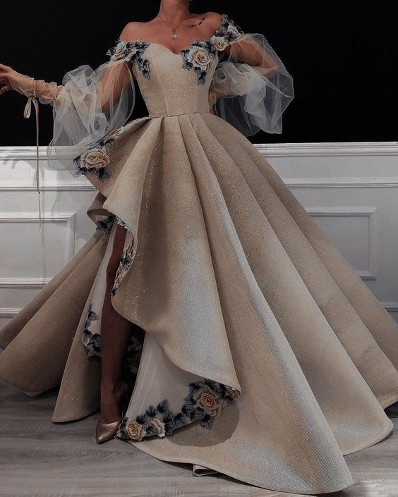 Quinceanera Dresses Applique Prom Gowns fg2511