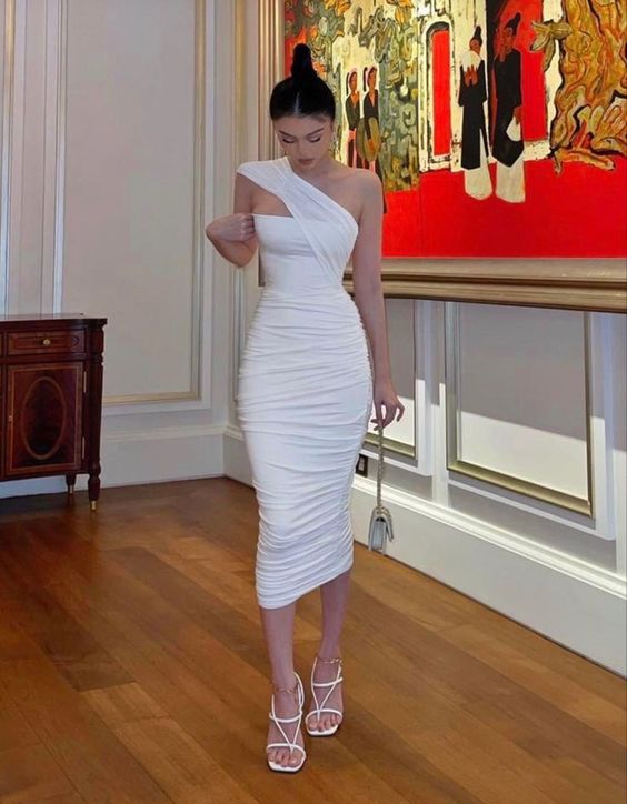 White Fashion new prom dress party dress evening dress fg2080