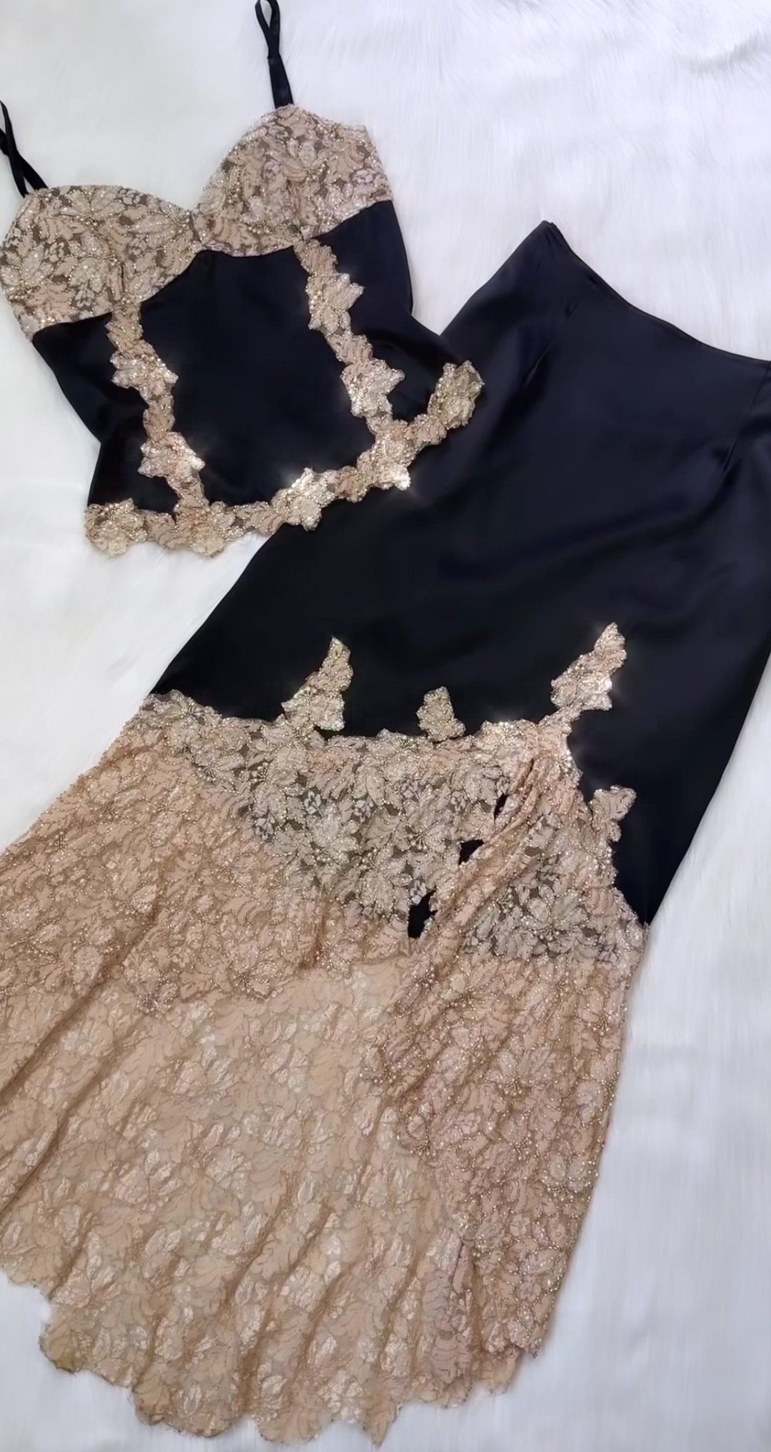 preppydressess-Navy blue fashion long chiffon two-piece suit holiday travel party dress dress gh5009