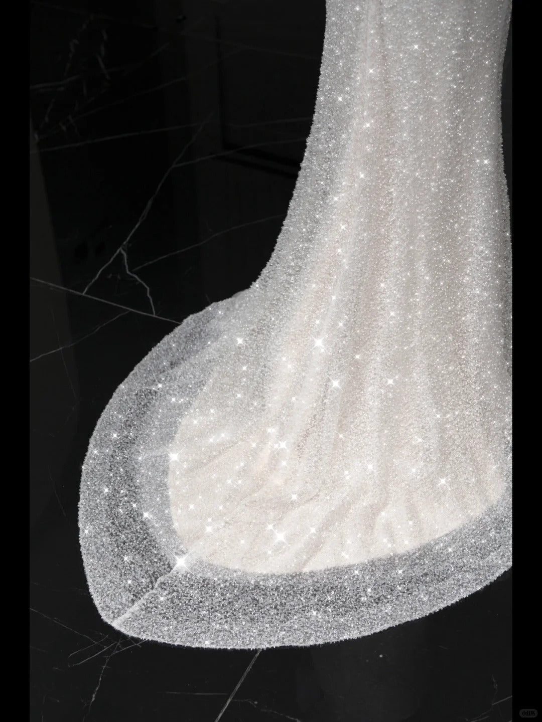 White Sparkling Elegant Mermaid Long Tulle Slimming Prom dress Evening Dress Party Dress gh4991