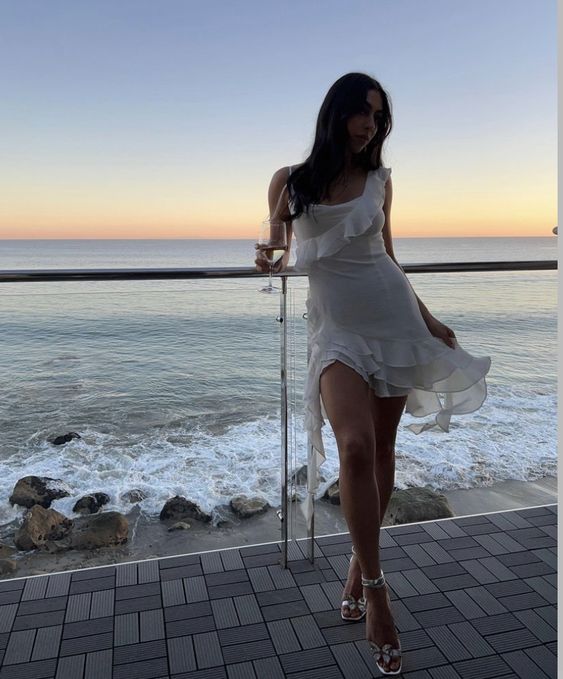 Women's Sexy Mini Dress Ruffles Elegant Party Dress fg5336