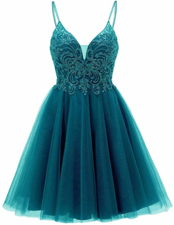 Tulle Short Prom Dress Teens Homecoming Dresses Sparkly Party Cocktail Gowns fg4415