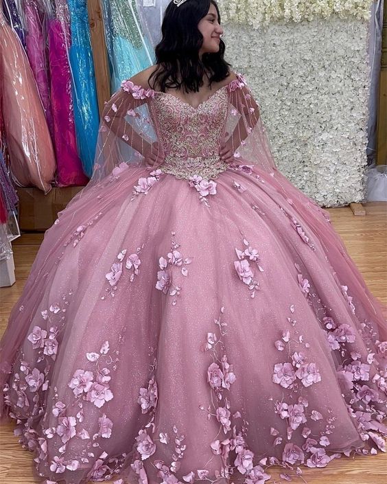 Quinceanera Dresses Girls Sweet Birthday Party Ball Gown Dress fg4462