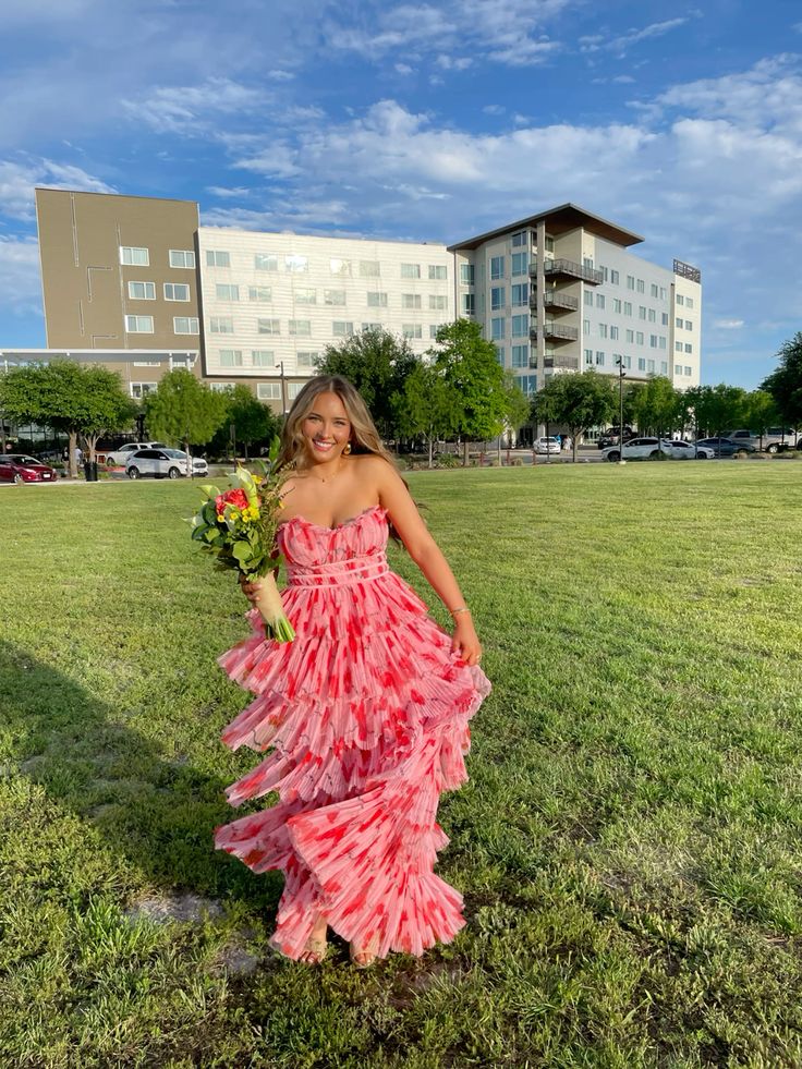 A-line Long Prom Dress Senior prom gown fg5325