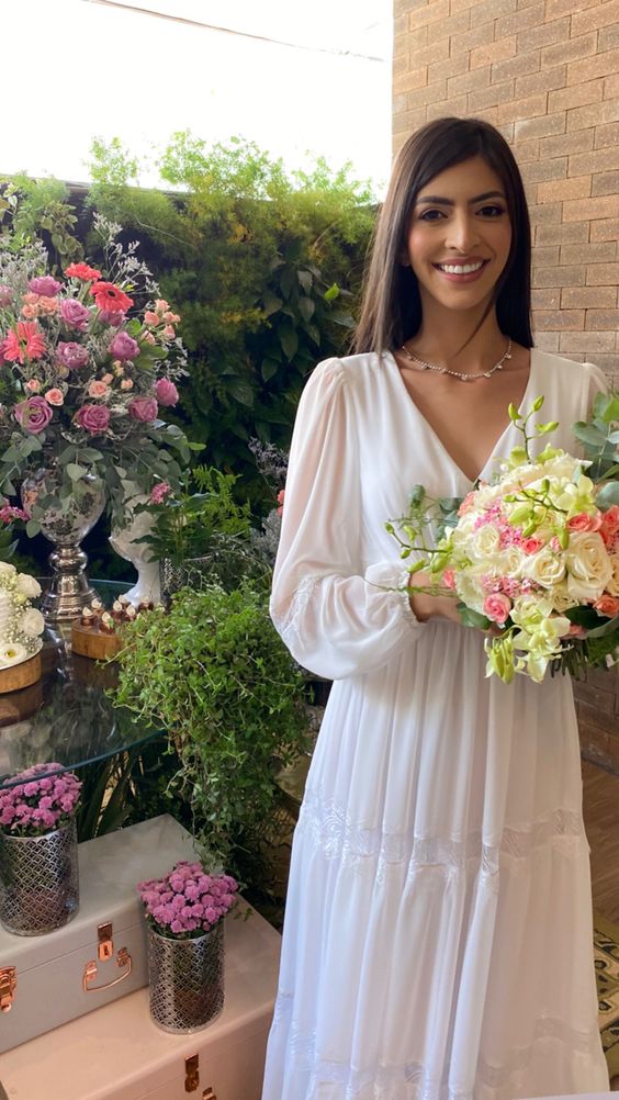 White Prom Dress, Formal Evening Graduation Dress fg4003