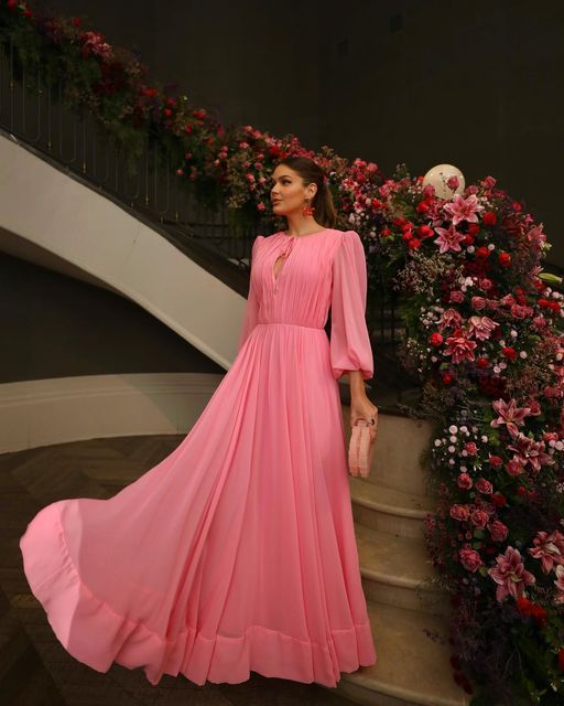 Pink Prom Dresses Formal Dress, Evening Dress, Dance Dresses, Party Gown fg3238