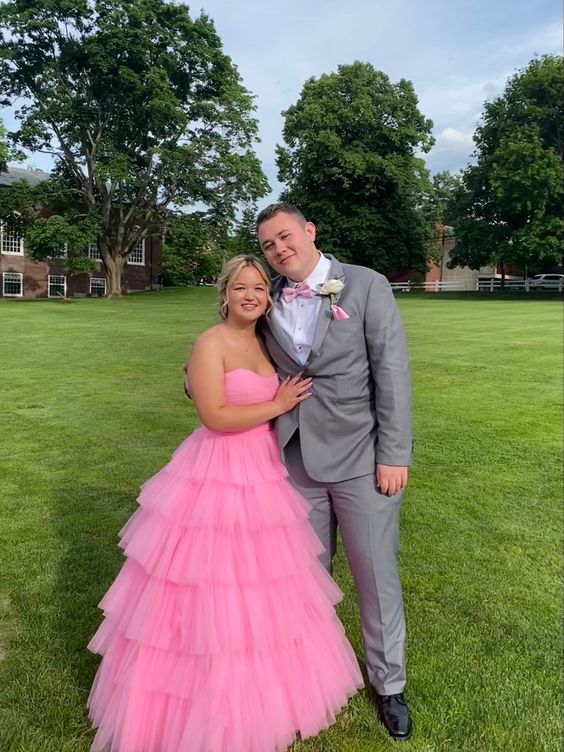 A line Pink Prom Dresses,Long evening Dress,formal Dress fg3702