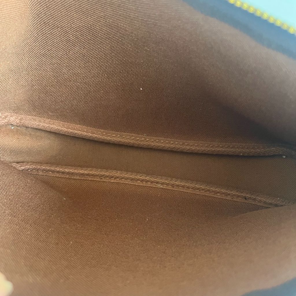 Louis Vuitton Brown Monogram Canvas Pochette Accessoires Shoulder Bag