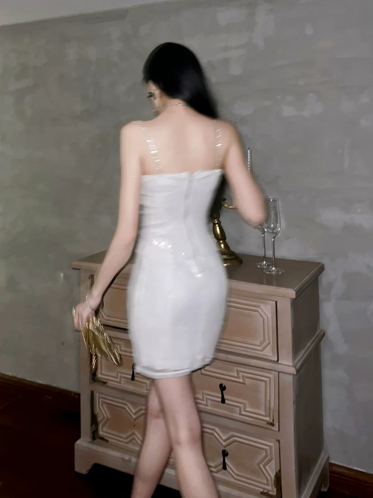 Sexy Shinny Short Evening Dress Cocktail Dresses Short Birthday Party Dress fg7890