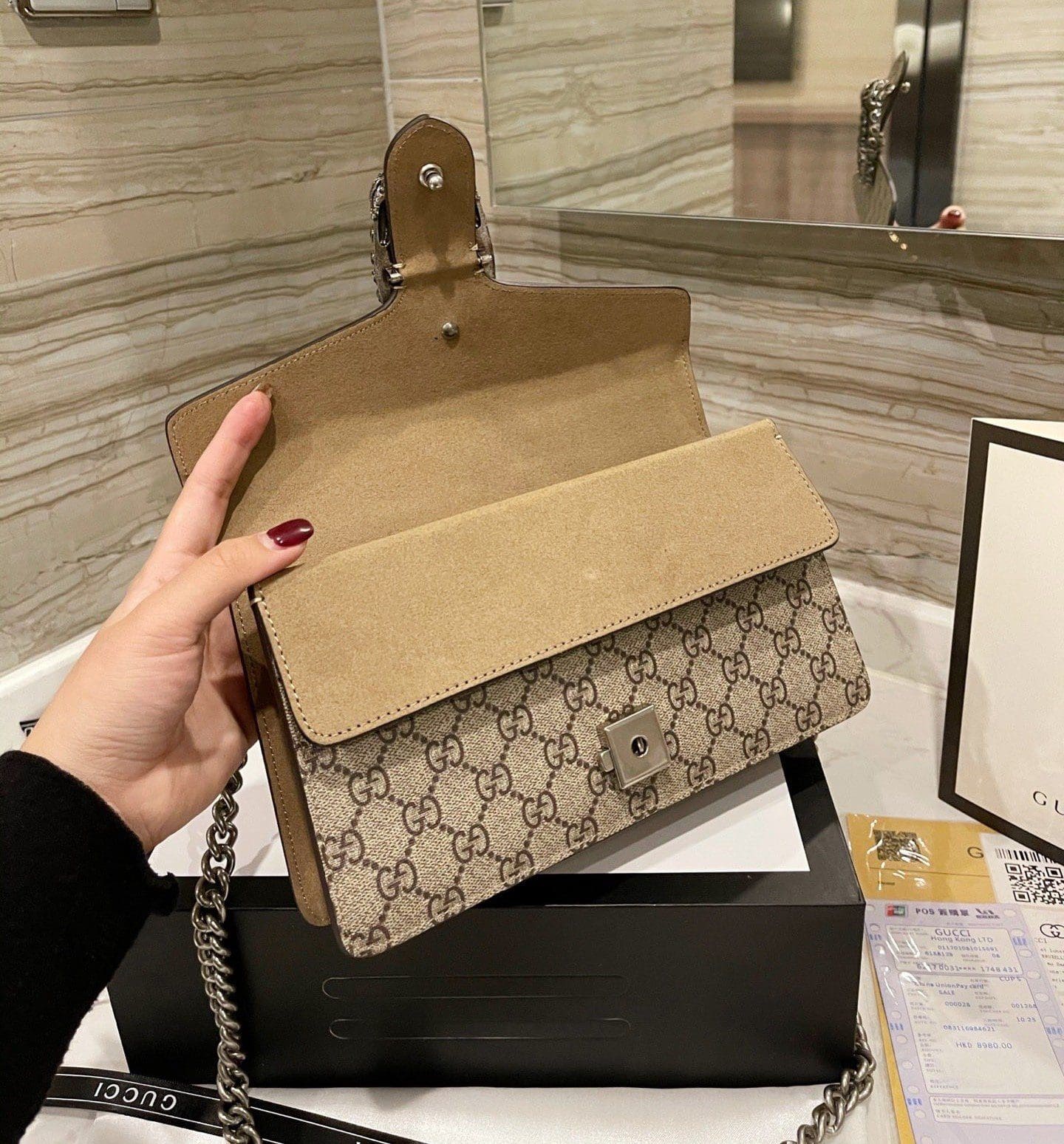 GUCCI DIONYSUS GG SMALL SHOULDER BAG