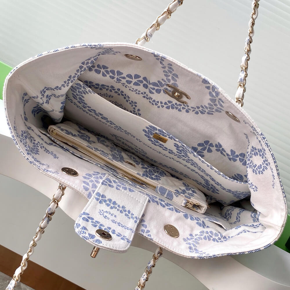 Chanel Coco Beach Shopping Bag