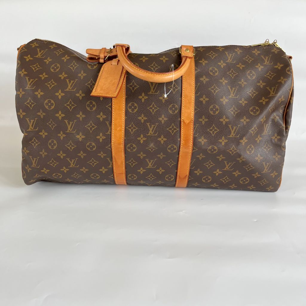 Louis Vuitton monogram Keepall Bandouliere 55” bag