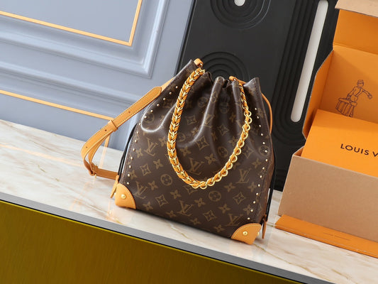 Louis Vuitton LV Classic Noé Handbag Tote Bag 23x27x8cm