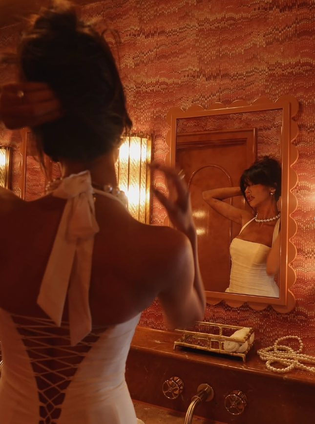 Cute A Line Halter White Satin Short Homecoming Dress Birthday Dress SH2005