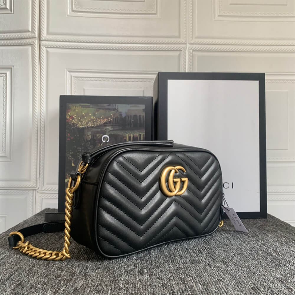 GUCCI Marmont small matelasse shoulder bag