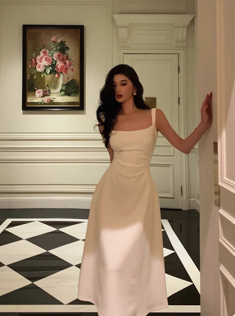 Sexy A line Spaghetti Straps White 21st Birthday Dress Party Gown Birthday Outfits Birthday Dress Ideas For Women DP2319