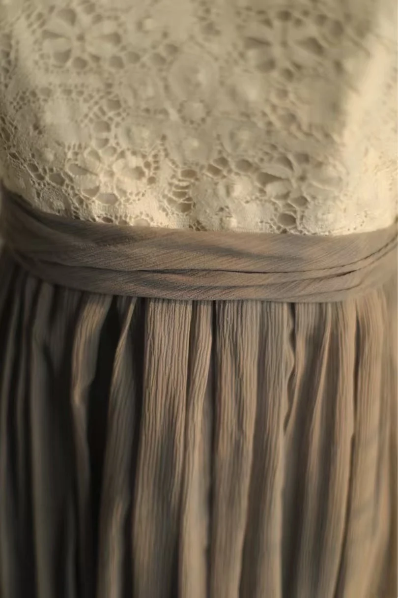 Retro A line Spaghetti Straps Gray Chiffon Mini Short Formal 8th Grade Homecoming Dresses Summer Middle School Short Prom Dress 16th Birthday Outfits DH1316