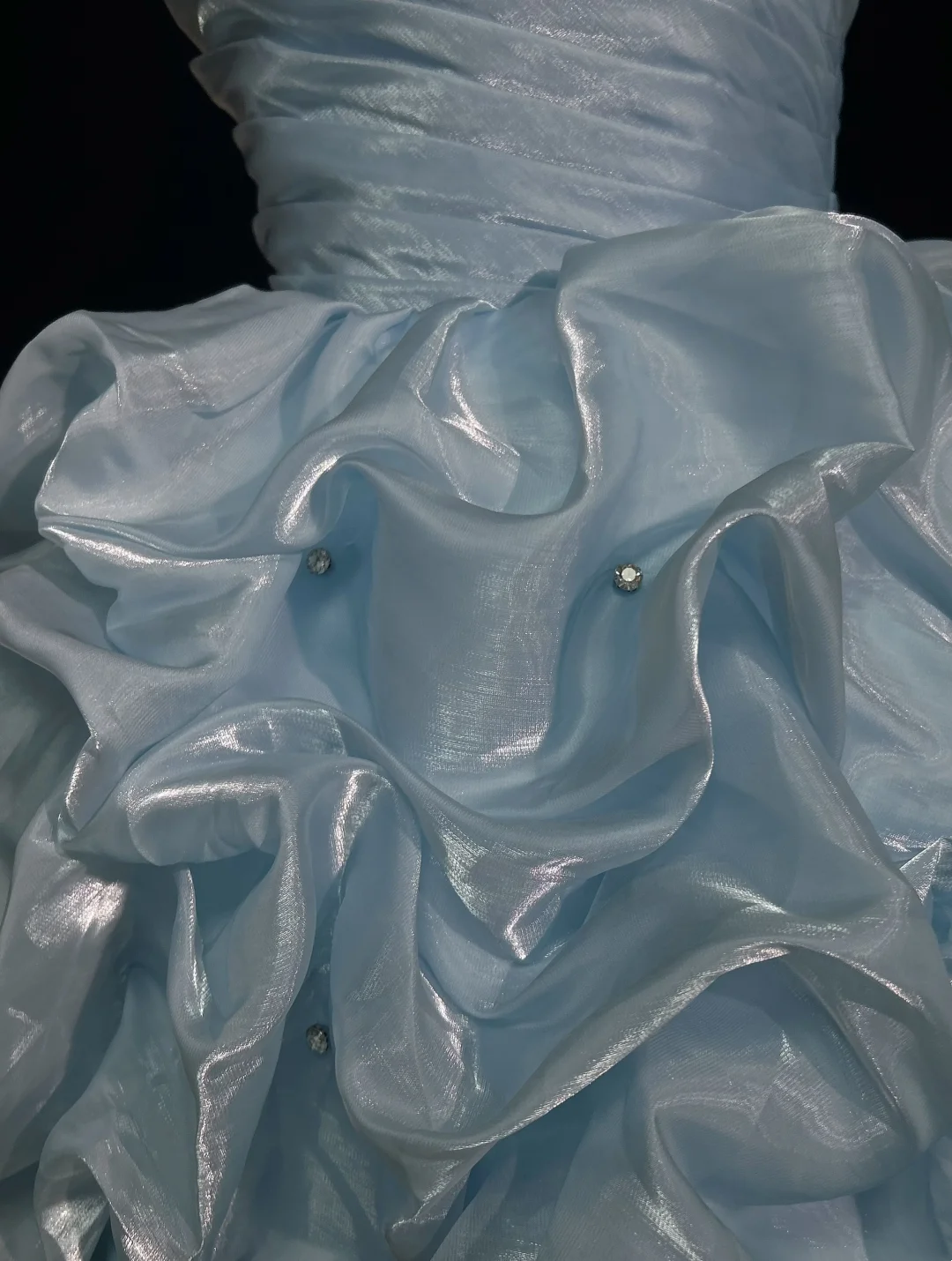 Cute Ball Gown Sweetheart Light Sky Blue Mini Short Formal Homecoming Dresses Party Short Prom Dress Hoco Dresses DH2682