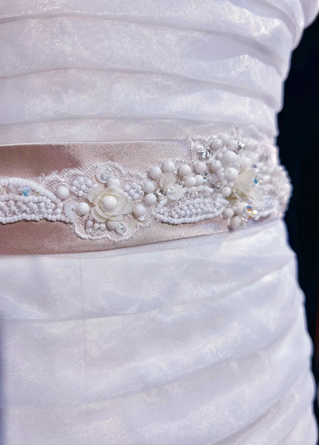 Classic Bridal Gown Mermaid Strapless Satin Long White Wedding Dresses Elegant Bridal Gowns DH645