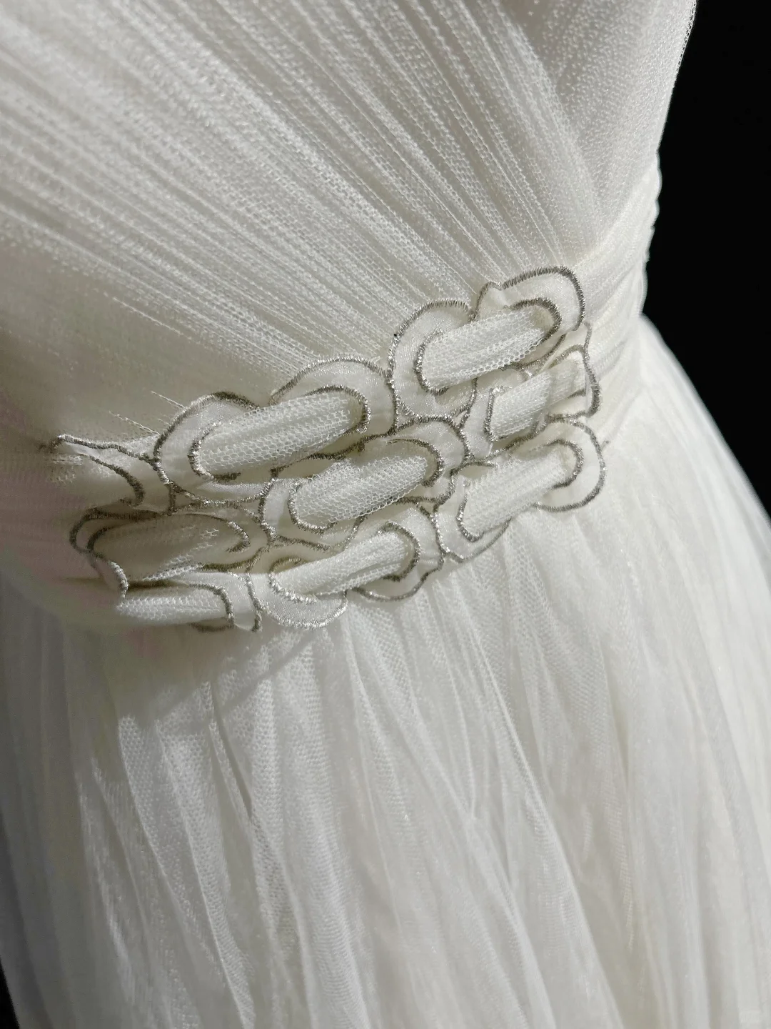 Vintage Bridal Gown 1960s Ball Gown V Neck Tulle Long White Wedding Dresses Elegant Bridal Gowns DH665