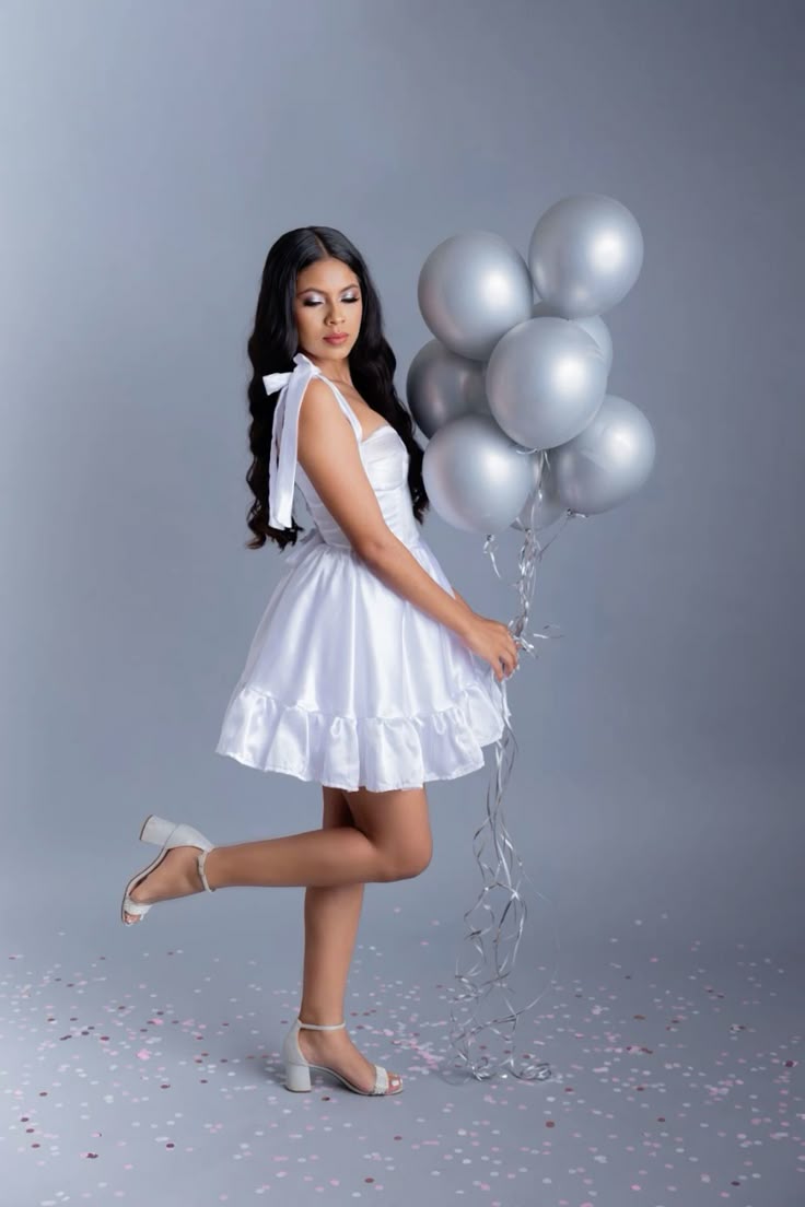 Cute A Line Spaghetti Straps White Short Summer Birthday Dress Hoco Dress Birthday Outfit 18th Birthday Mini Cocktail Dresses DP1103