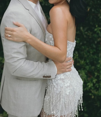 Rustic Wedding Dress Sheath Strapless White Sequin Short Summer Wedding Dresses Bridal Gowns DP1608