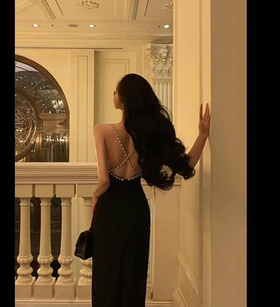 Classy Sheath Spaghetti Straps Knee Length Black Homecoming Dress Cocktail Dress Birthday Dresses DP1626