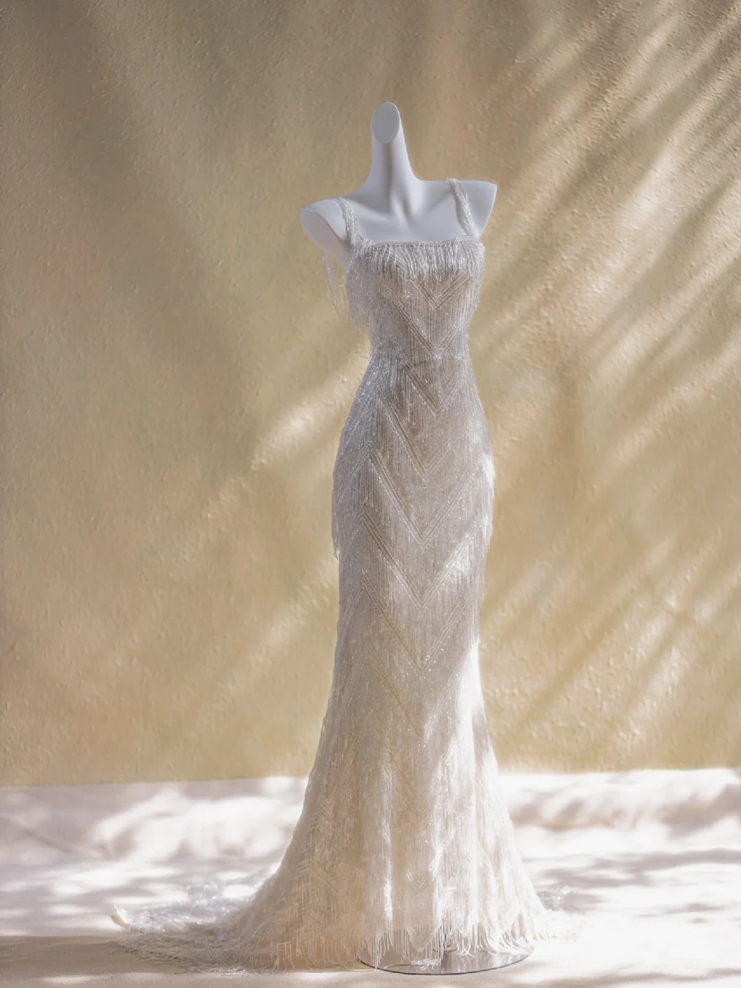 Simple Wedding Dress Ball Gown Straps Sequin White Long Wedding Dresses Bridal Gowns DP1952