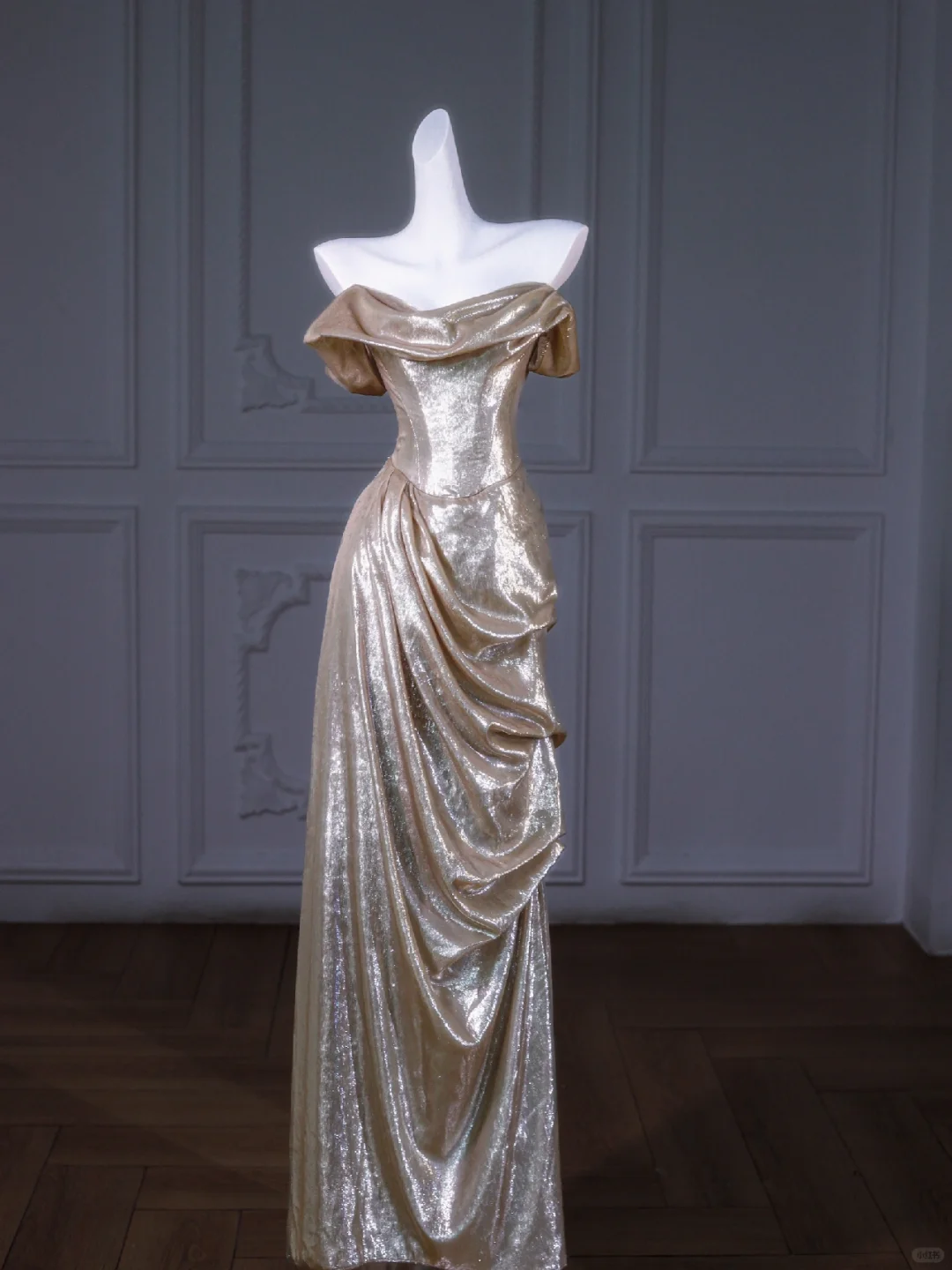 Classic Mermaid Sweetheart Sequin Gold Long Prom Dress Party Dress Graduation Dresses DP1998