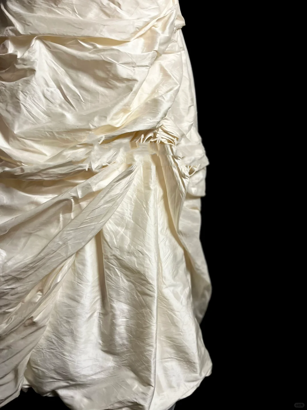 Vintage Wedding Dress Ball Gown Sweetheart Ivory Taffeta Long Wedding Dresses Retro 1970s Bridal Gowns DP2057