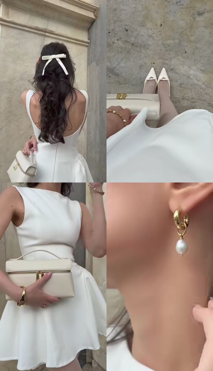 Sexy A line Scoop White Satin Short Homecoming Dress Summer Hoco Dresses Cocktail Dress Birthday Outfits DP2173