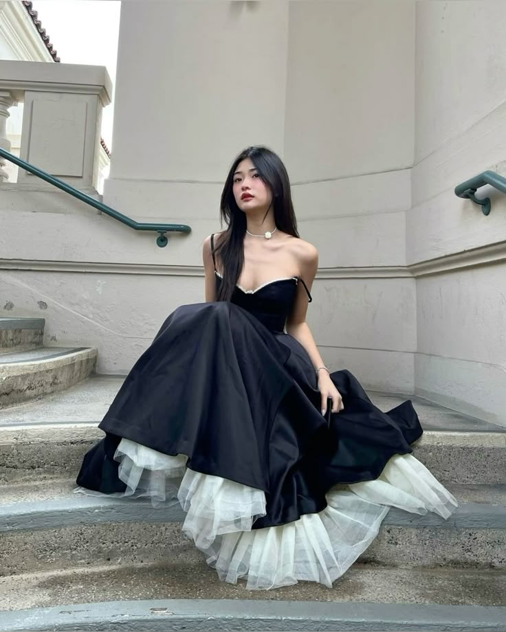 Sexy Ball Gown Spaghetti Straps Black Satin Prom Dresses Formal Summer Wedding Guest Dress Wedding Guest Outfits DP2231