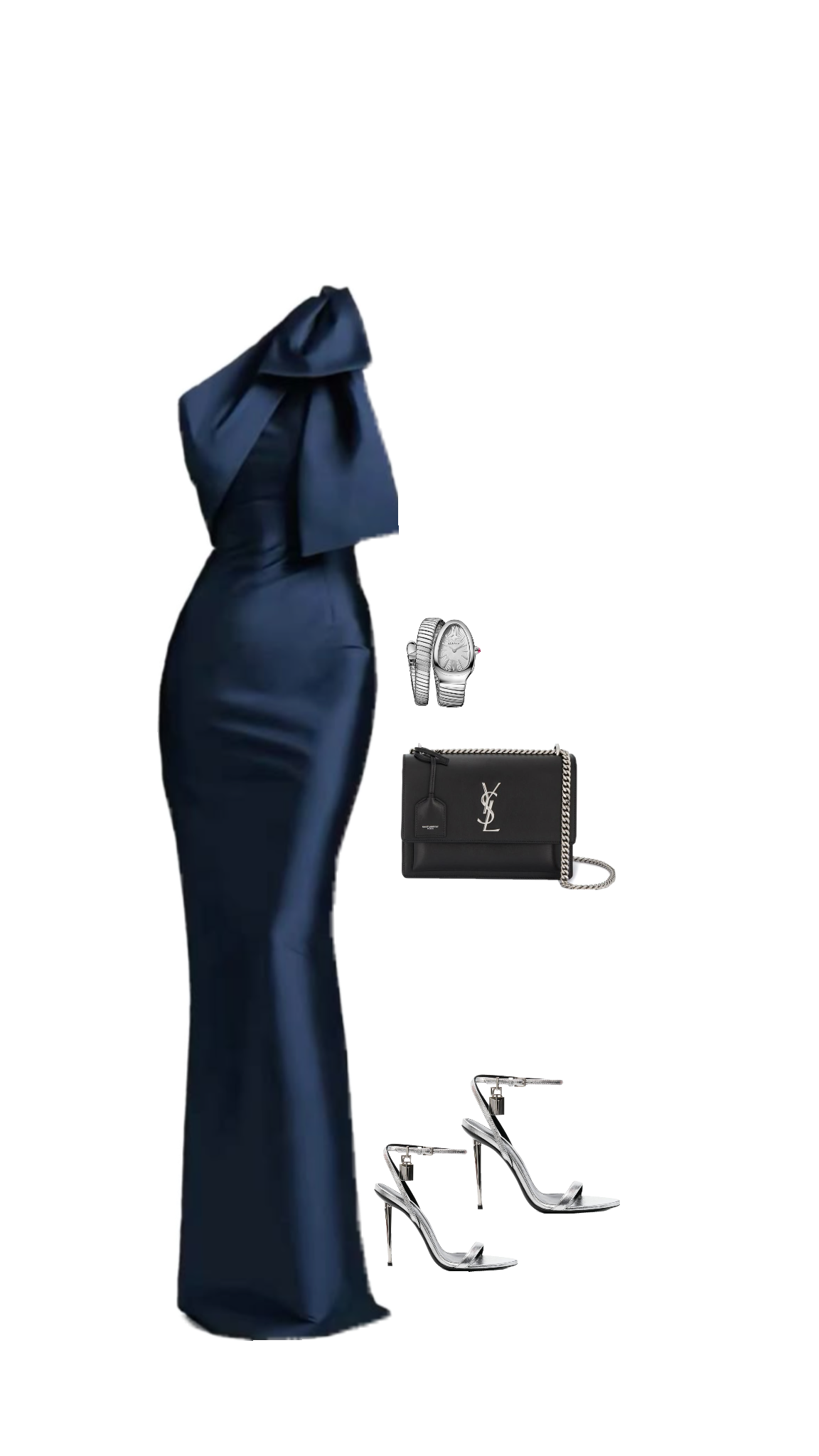 Elegant Mermaid Navy Blue Satin One Shoulder Prom Dresses Formal Summer Wedding Guest Dress Wedding Guest Outfits DP2244