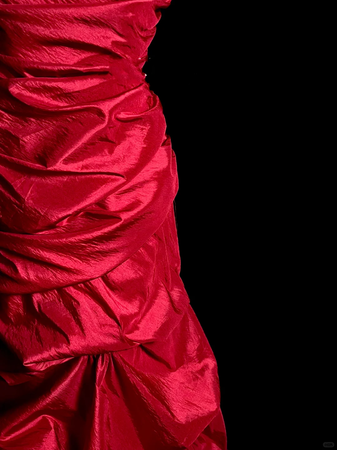 Vintage Mermaid Sweetheart Red Satin Long Prom Dresses Ruffles Evening Gowns Evening Dress DP945