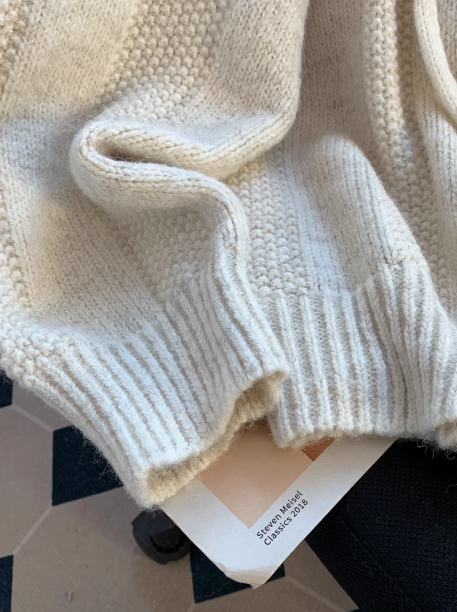Lazy Korean style loose hooded new autumn and winter hot-selling thickened knitted women's sweater ED0107