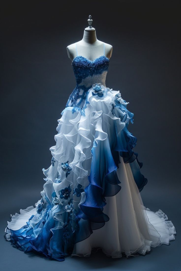 Vintage A-line Spaghetti Strap Tulle Long Prom Dresses , Elegant Sweetheart Neckline Evening Gown ED01356