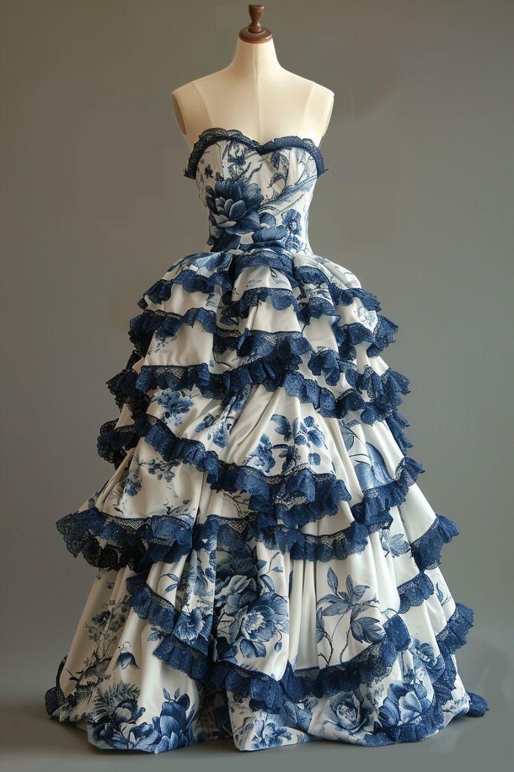 Vintage A-Line Sweetheart Chiffon Lace Long Prom Dress Elegant Layed Floral Wedding Dress ED01697