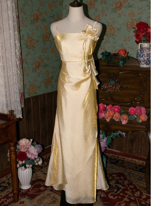 ❤️90s Retro Chiffon Ruffles Prom Dress 💃Charming Evening Dress for Quinceanera&Graduation ED01709