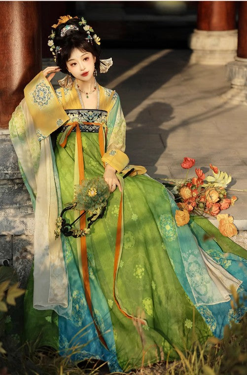 Chinese HanFu Noble Tang Dynasty Princess Evening Dresses Prom Dresses ED02074