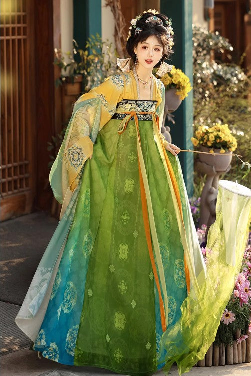 Chinese HanFu Noble Tang Dynasty Princess Evening Dresses Prom Dresses ED02074
