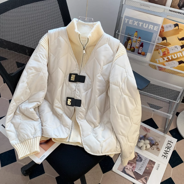 Chanel style vest two-piece sweater cotton coat ED0213