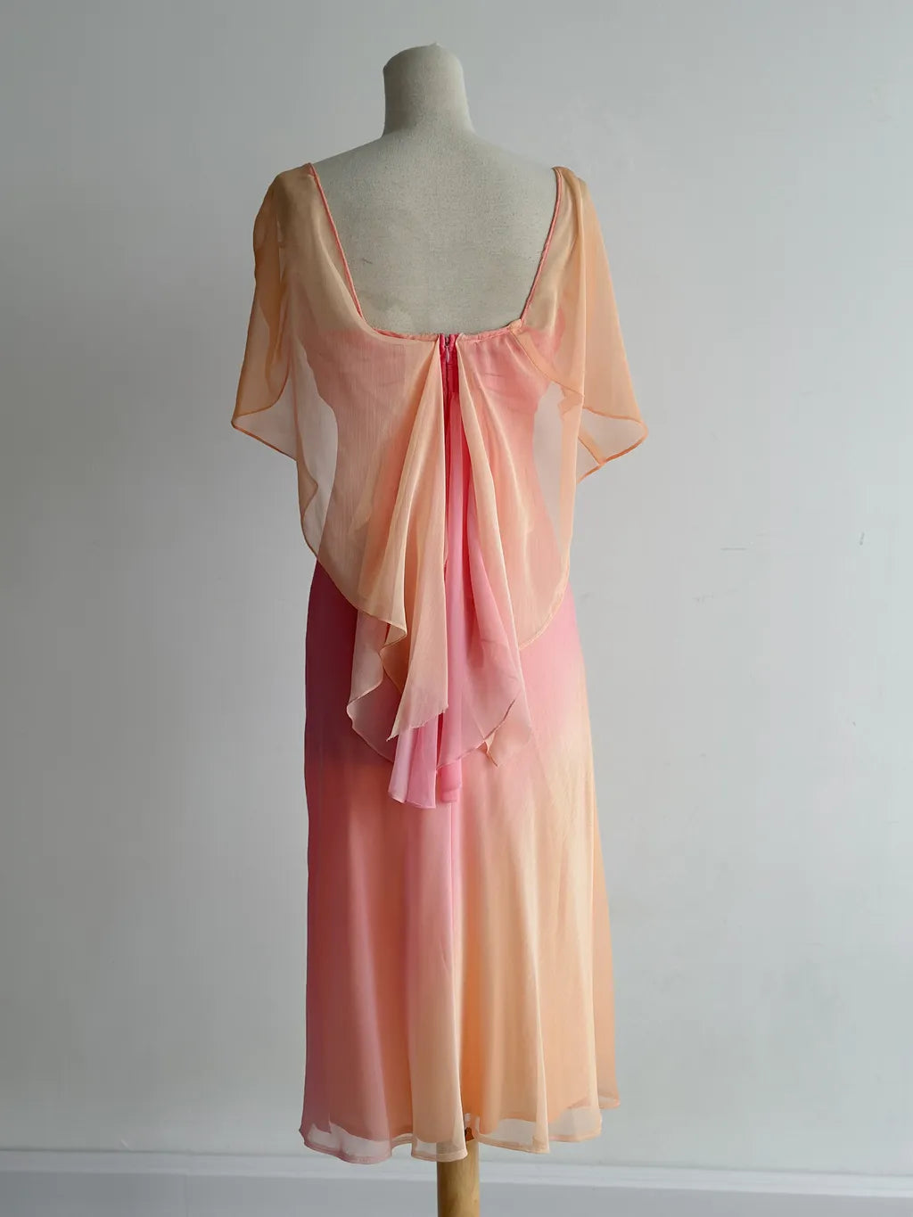 Gradient Y2K Outfit for Party Square Neck Chiffon Stunning Short Prom Dresses ED02367