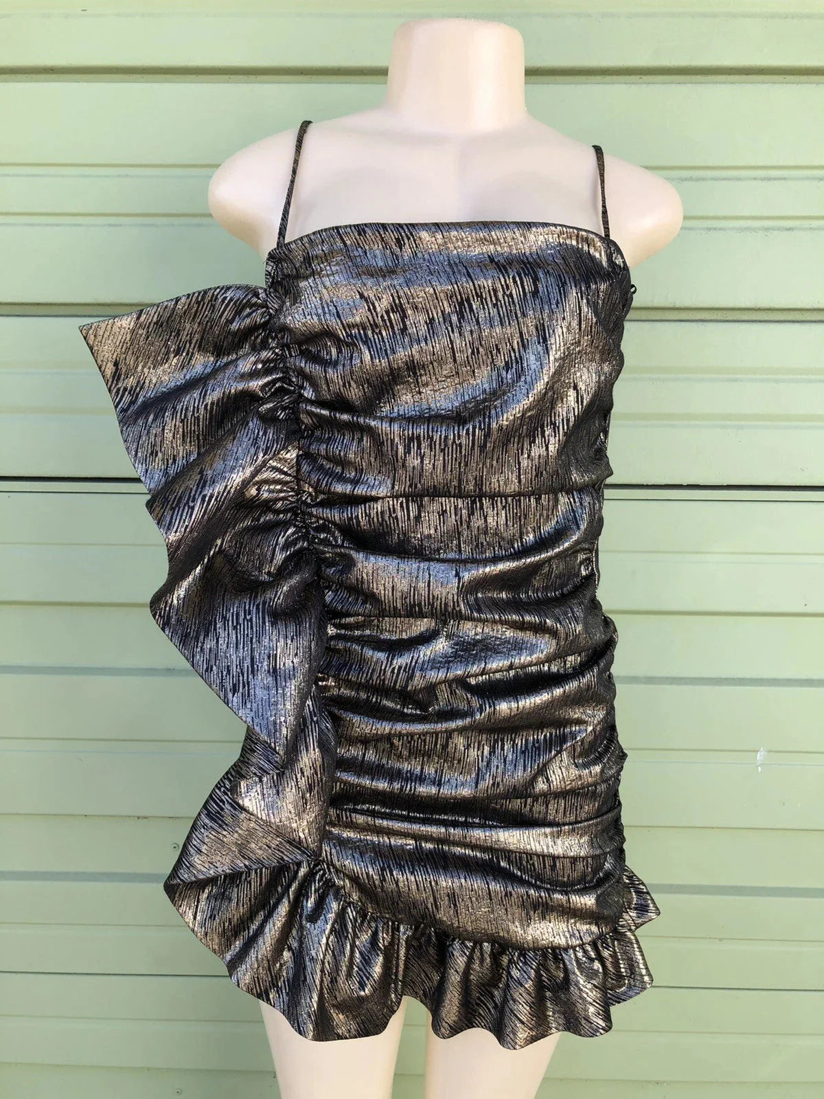 Fashion Black Gold Strapless Bodycon Short Party Dress Sexy Homecoming Dress ED03240