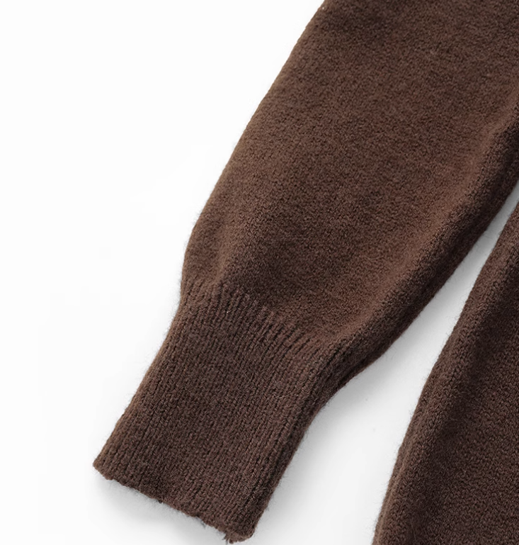 Cat pattern crew neck long sleeve sweater ED0407