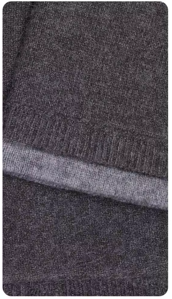 Fake two-piece college style POLO collar long-sleeved knitted cardigan ED0453