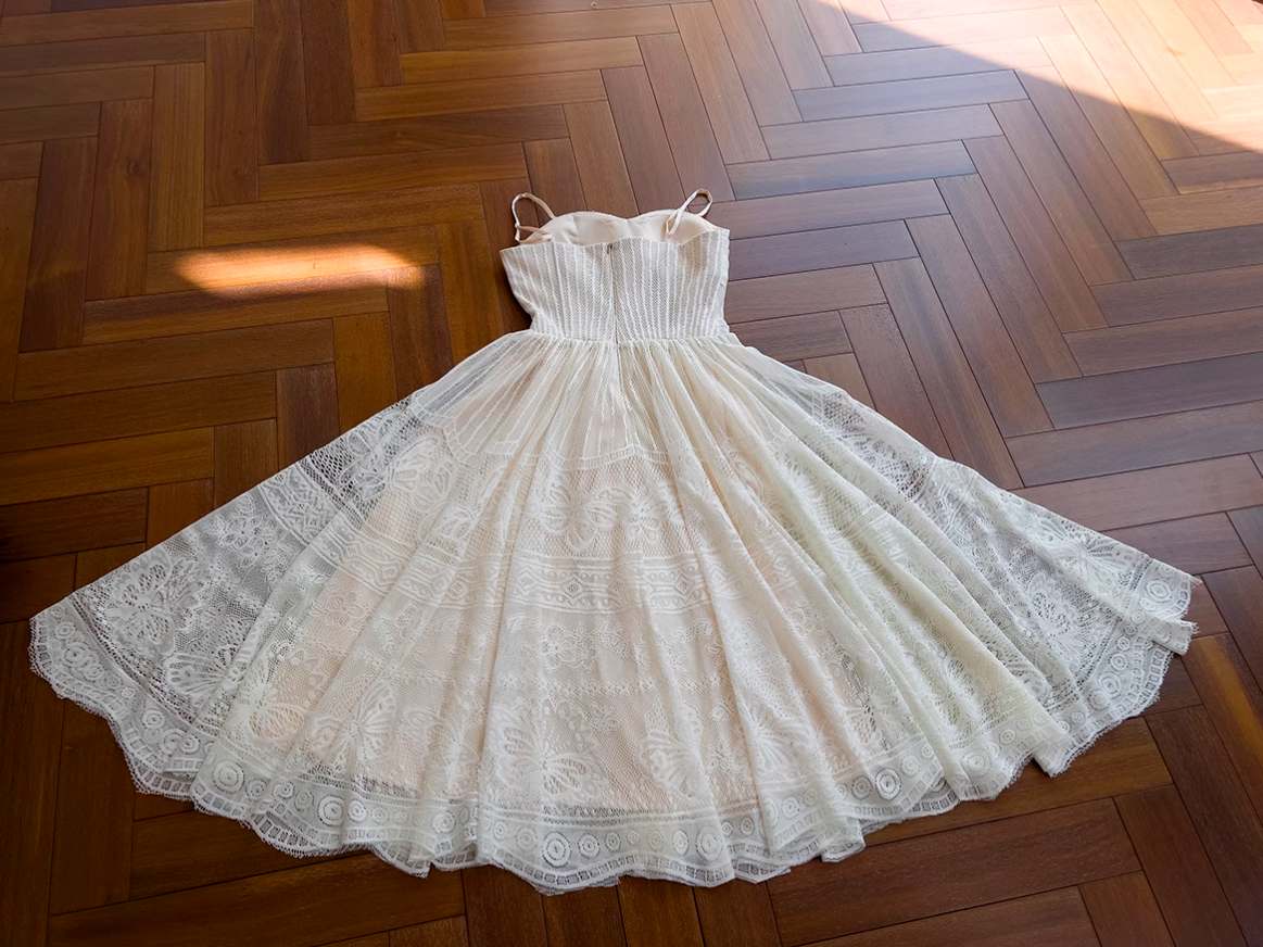 Apricot A-line Tulle Short Formal Dress, Apricot Homecoming Dress ED0944