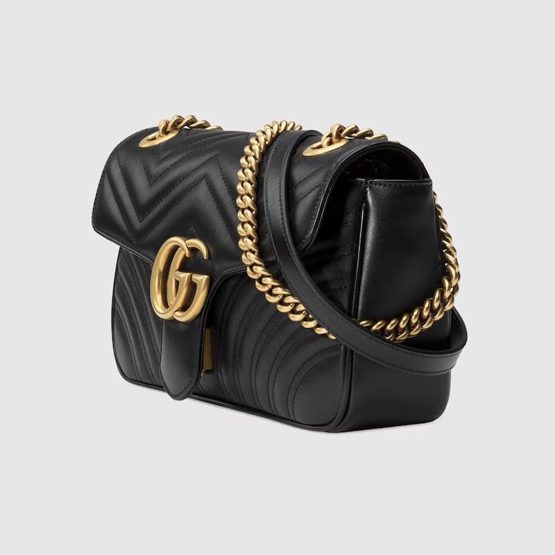 GUCCI MARMONT SMALL MATELASSÉ SHOULDER BAG