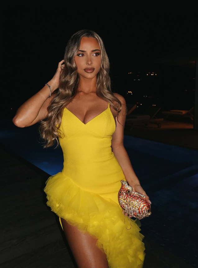 Cute Sheath Spaghetti Strap Yellow Satin Tulle Prom Dress Graduation Prom Dress SH2584