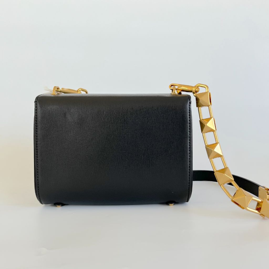 Valentino Vlogo Signature Leather Shoulder Bag